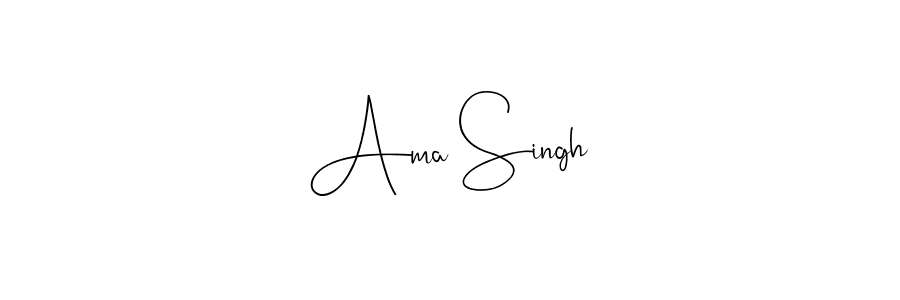 See photos of Ama Singh official signature by Spectra . Check more albums & portfolios. Read reviews & check more about Andilay-7BmLP font. Ama Singh signature style 4 images and pictures png